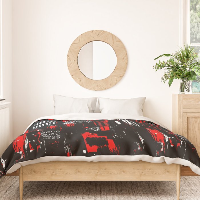Urban Expressionism Duvet Cover Gallery Image 3