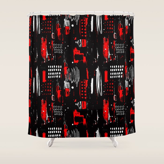 Urban Expressionism Shower Curtain Gallery Image 1