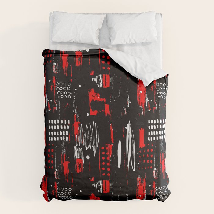 Urban Expressionism Duvet Cover Gallery Image 1