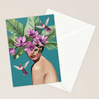 Hummingbird Whispers Stationery Card Gallery Image 2