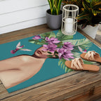 Hummingbird Whispers Outdoor Rug Gallery Image 2
