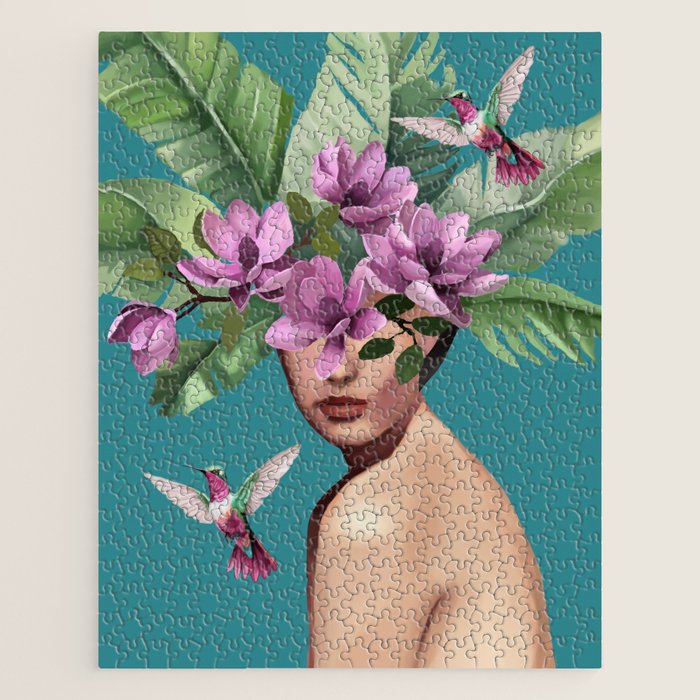 Hummingbird Whispers Jigsaw Puzzle Gallery Image 1