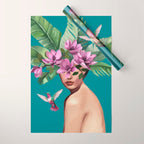Hummingbird Whispers Wrapping Paper Gallery Image 1