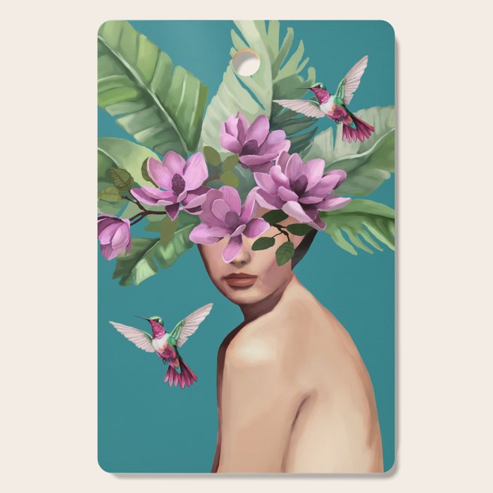 Hummingbird Whispers Cutting Board Gallery Image 1