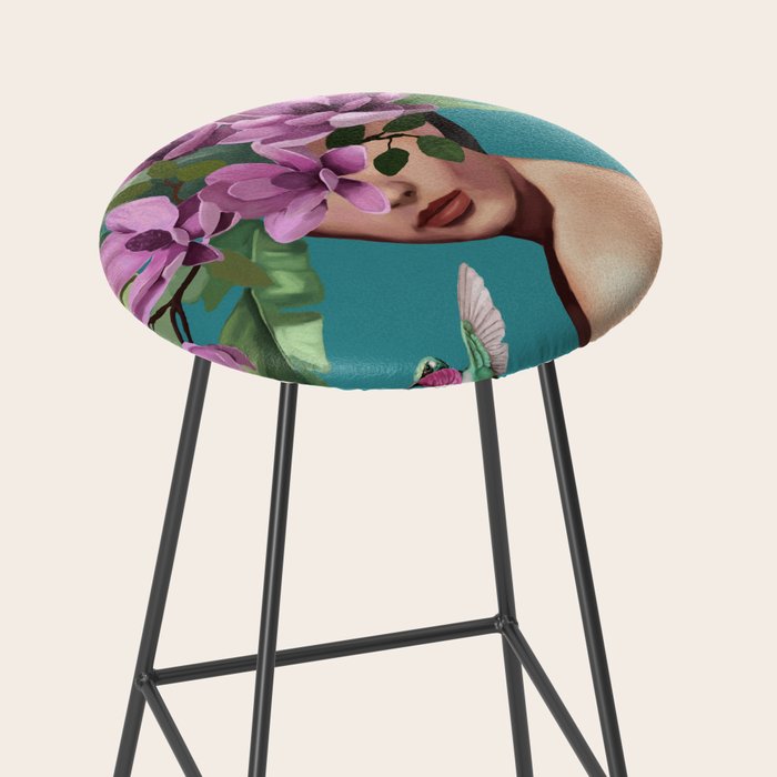 Hummingbird Whispers Stool Gallery Image 2