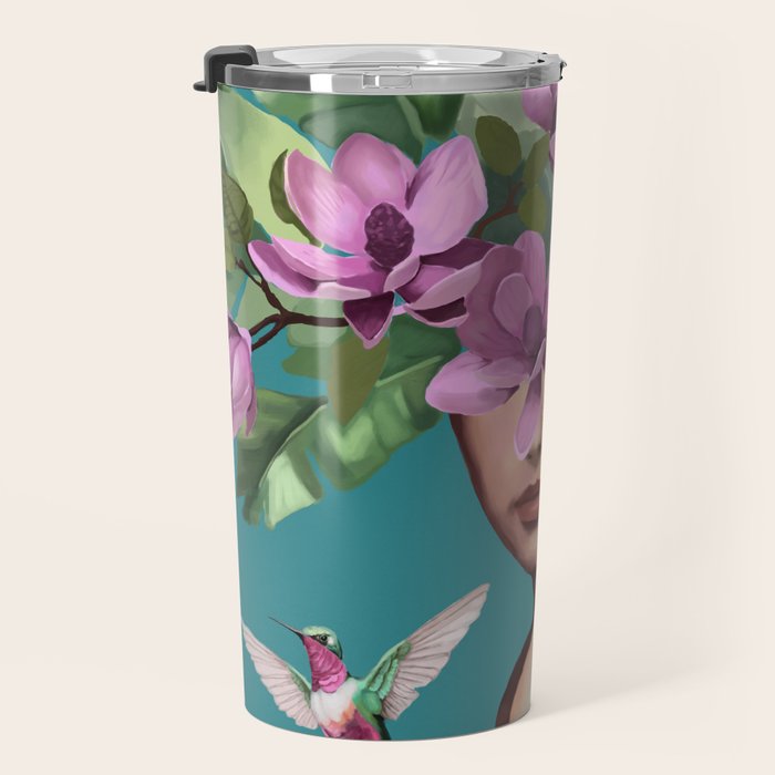 Hummingbird Whispers Travel Mug Gallery Image 3