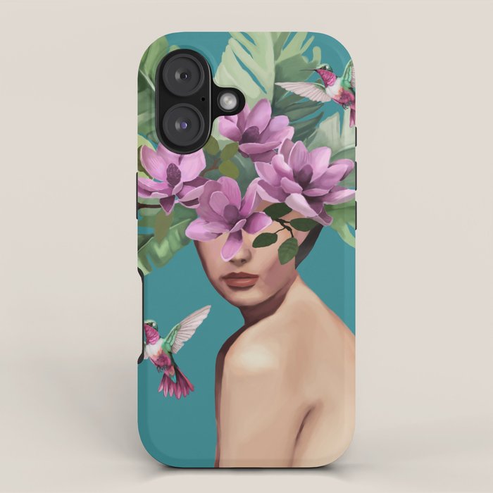 Hummingbird Whispers iPhone Case Gallery Image 1