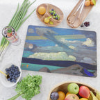 Tom Thomson Clouds ("The Zeppelins") 1915 Canadian Landscape Artist Cutting Board Gallery Image 2