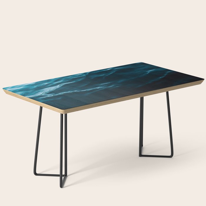 Minimalist blue water surface texture - oceanscape Coffee Table Gallery Image 1