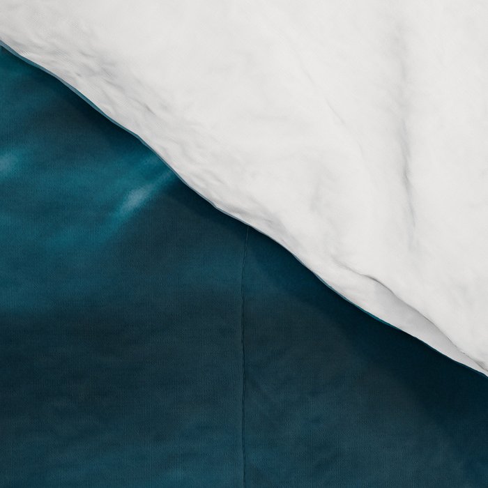 Minimalist blue water surface texture - oceanscape Comforter Gallery Image 4