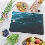 Minimalist blue water surface texture - oceanscape Cutting Board Gallery Image 2
