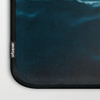 Minimalist blue water surface texture - oceanscape Laptop Sleeve Gallery Image 3
