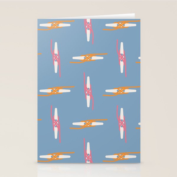 Boating Knot Pattern Stationery Card Gallery Image 2