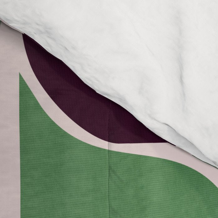Colorful Geometric Raindrop Pattern Comforter Gallery Image 4