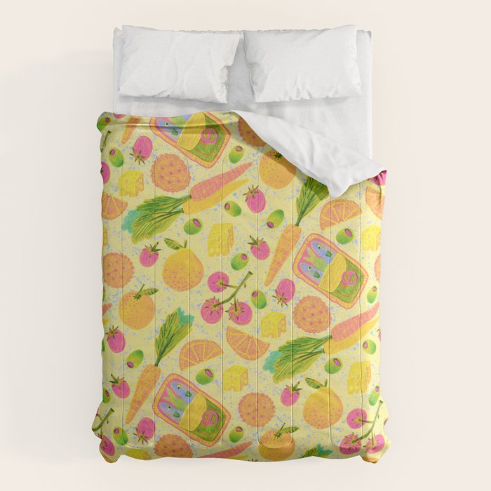 Kitchen Snacks & Apps in Butter Yellow Comforter Gallery Image 6