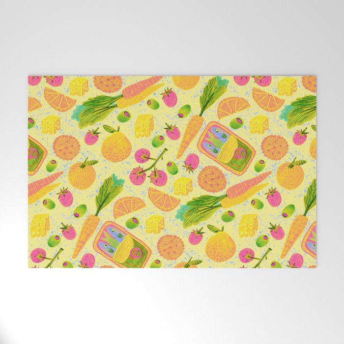 Kitchen Snacks & Apps in Butter Yellow Welcome Mat Gallery Image 1