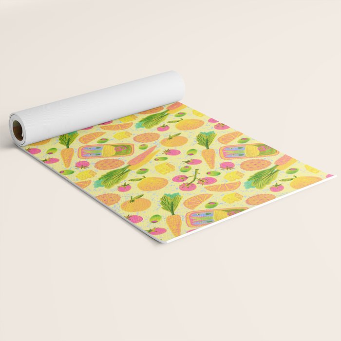 Kitchen Snacks & Apps in Butter Yellow Yoga Mat Gallery Image 2