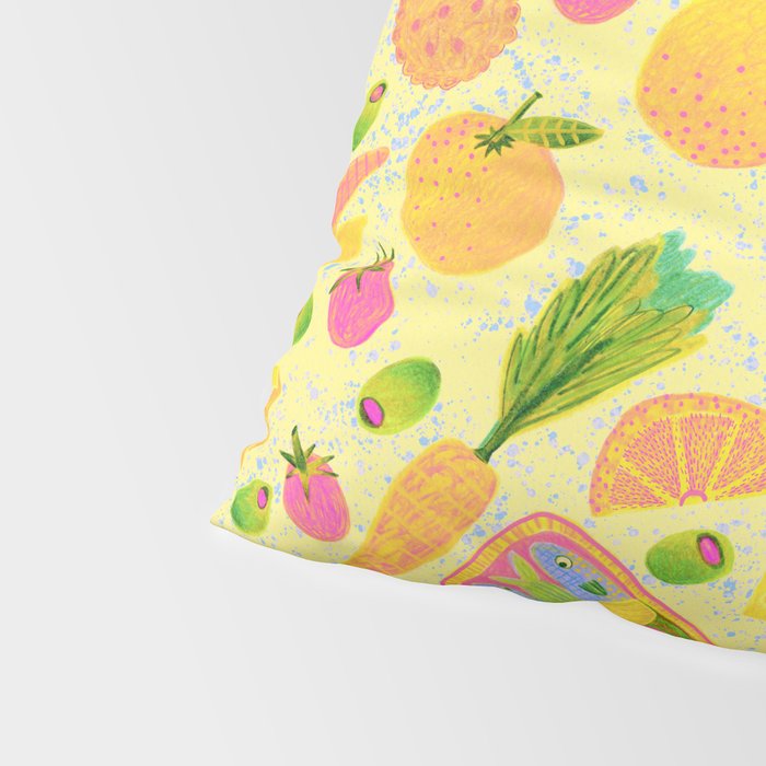 Kitchen Snacks & Apps in Butter Yellow Pillow Sham Gallery Image 4