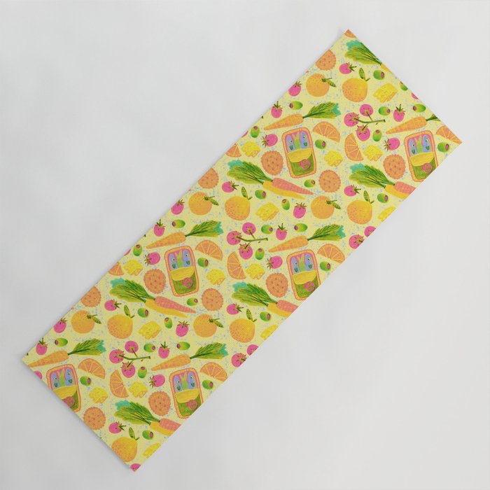 Kitchen Snacks & Apps in Butter Yellow Yoga Mat Gallery Image 1
