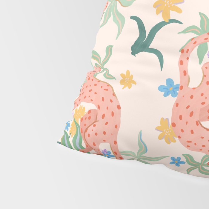 Blush Cheetahs  Pillow Sham Gallery Image 4