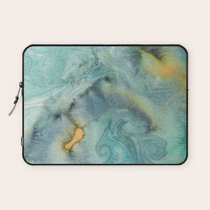 Seafoam Laptop Sleeve Gallery Image 1