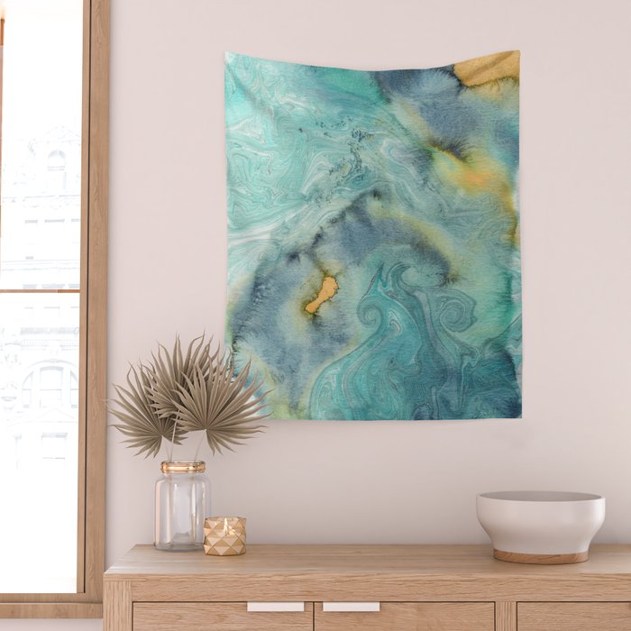 Seafoam Wall Tapestry Gallery Image 2