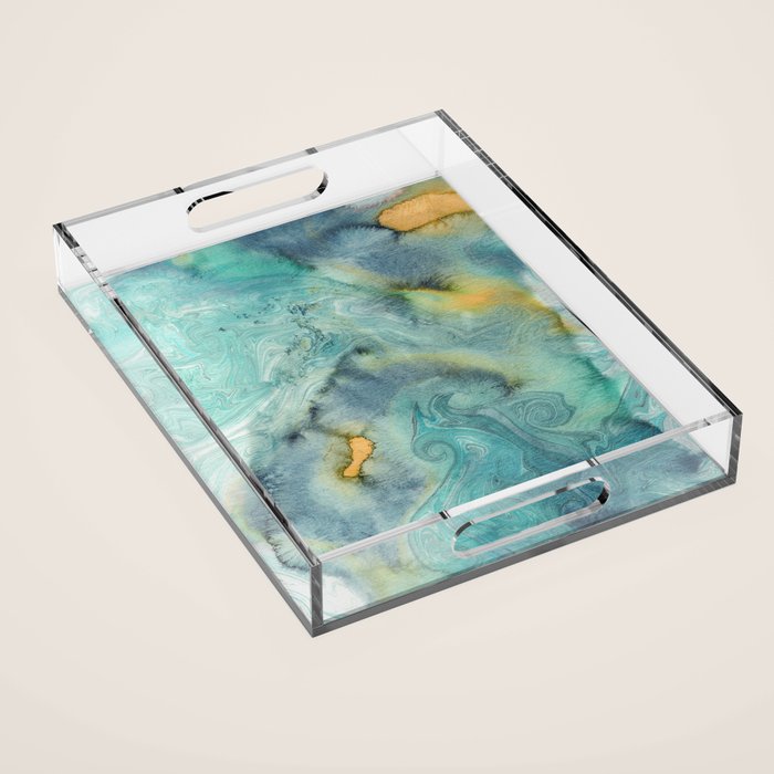 Seafoam Acrylic Tray Gallery Image 1