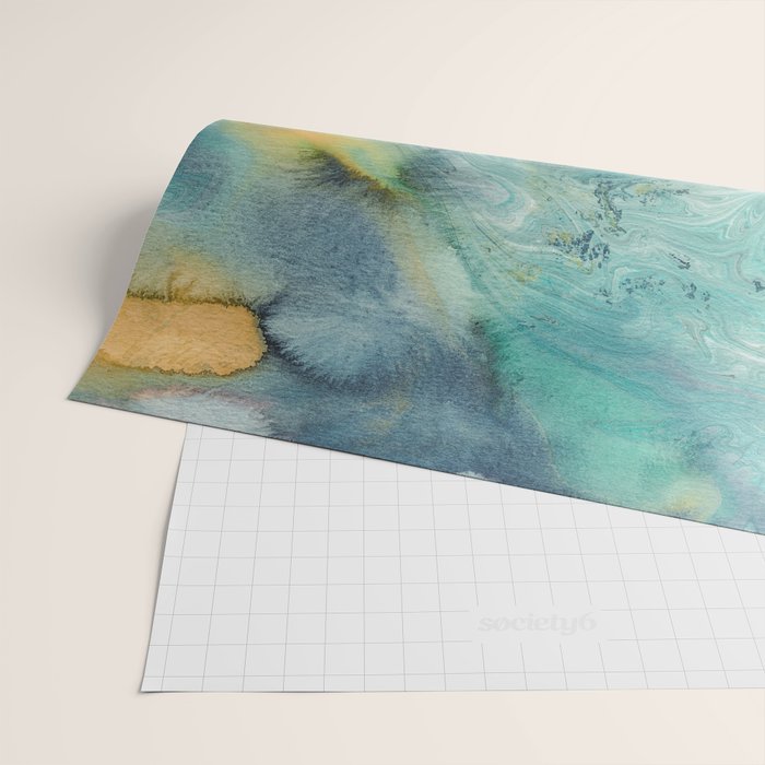 Seafoam Wrapping Paper Gallery Image 2