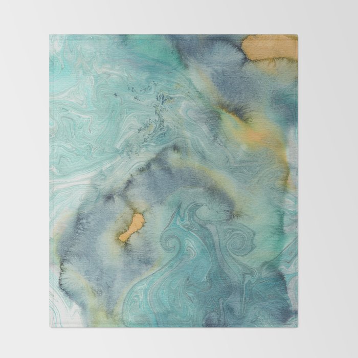Seafoam Throw Blanket Gallery Image 2