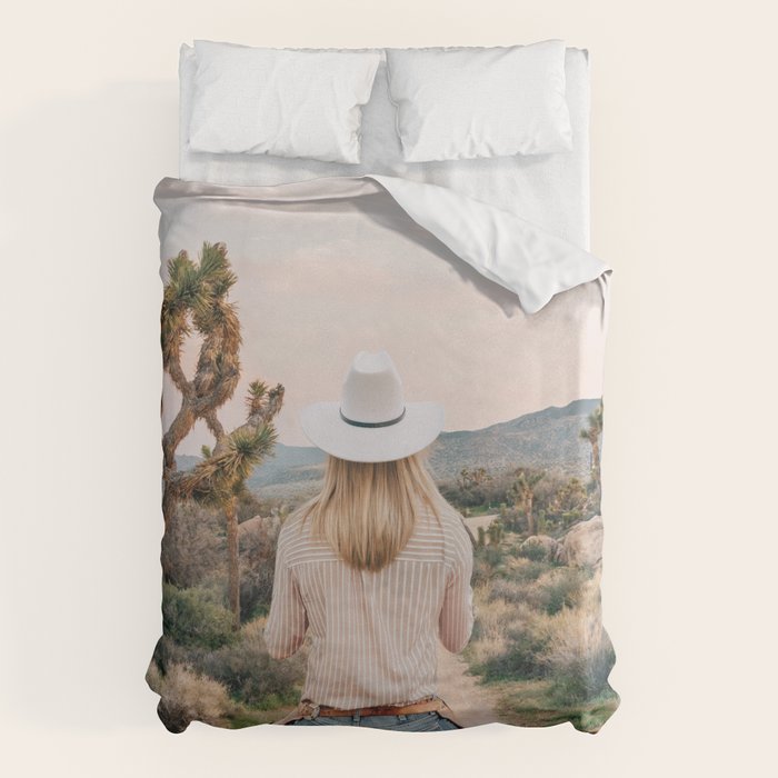Desert Cowgirl Duvet Cover Gallery Image 1