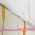 Summer lines orange Comforter Gallery Image 4