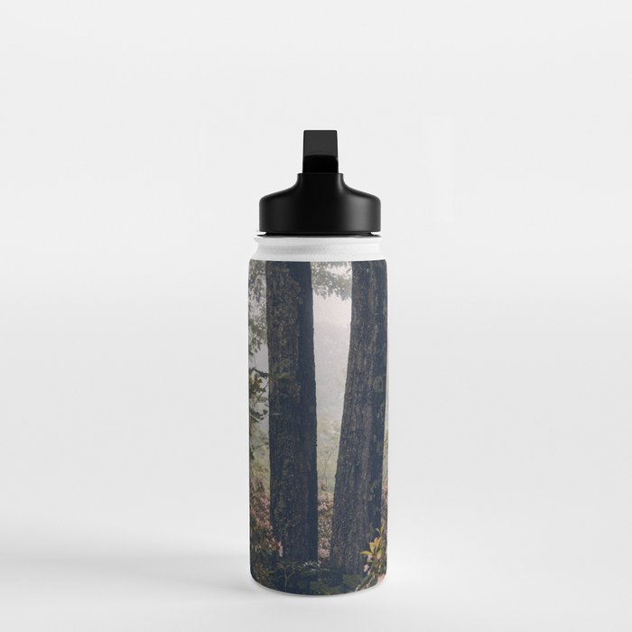 Forest Floral Foggy Wanderlust Adventure Water Bottle Gallery Image 3
