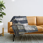 Forest Floral Foggy Wanderlust Adventure Throw Blanket Gallery Image 1