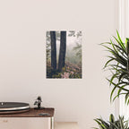 Forest Floral Foggy Wanderlust Adventure Poster Gallery Image 2