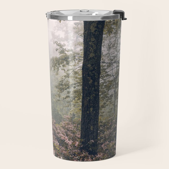 Forest Floral Foggy Wanderlust Adventure Travel Mug Gallery Image 2