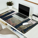 Forest Floral Foggy Wanderlust Adventure Desk Mat Gallery Image 2