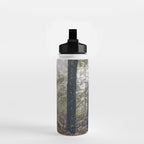 Forest Floral Foggy Wanderlust Adventure Water Bottle Gallery Image 2