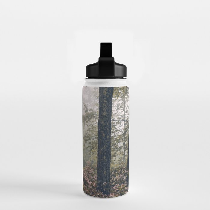Forest Floral Foggy Wanderlust Adventure Water Bottle Gallery Image 2