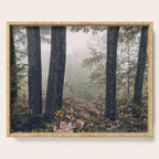 Forest Floral Foggy Wanderlust Adventure Serving Tray Gallery Image 1