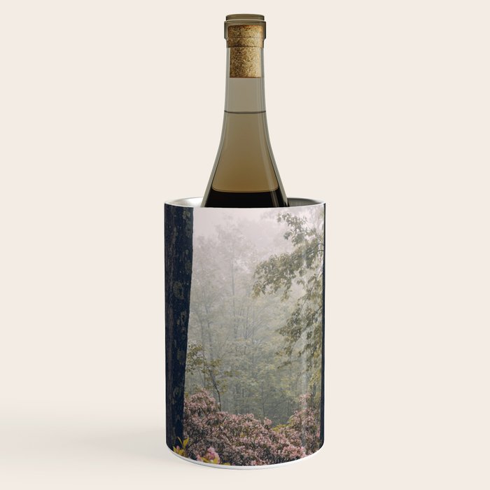 Forest Floral Foggy Wanderlust Adventure Wine Chiller Gallery Image 1