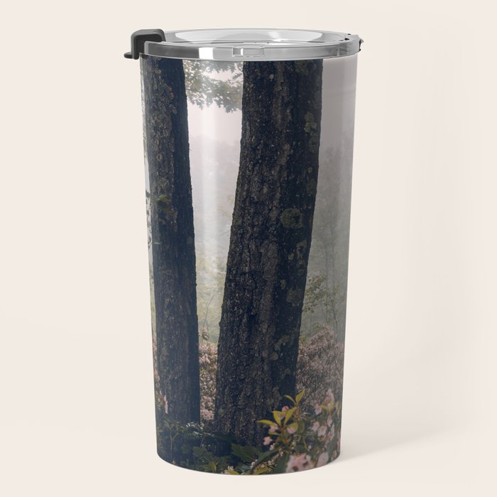 Forest Floral Foggy Wanderlust Adventure Travel Mug Gallery Image 3