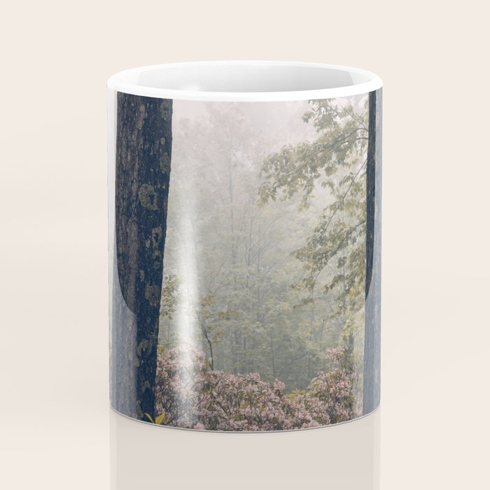 Forest Floral Foggy Wanderlust Adventure Coffee Mug Gallery Image 4