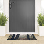 Forest Floral Foggy Wanderlust Adventure Welcome Mat Gallery Image 3