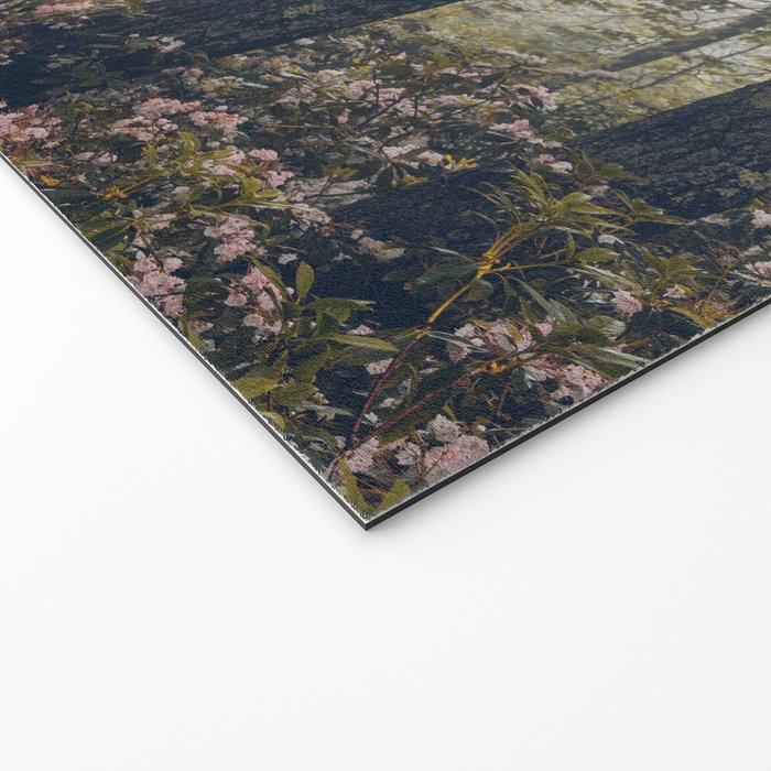 Forest Floral Foggy Wanderlust Adventure Welcome Mat Gallery Image 2