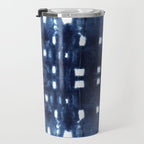 Shibori City Blue Travel Mug Gallery Image 3