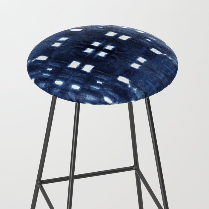Shibori City Blue Stool Gallery Image 2
