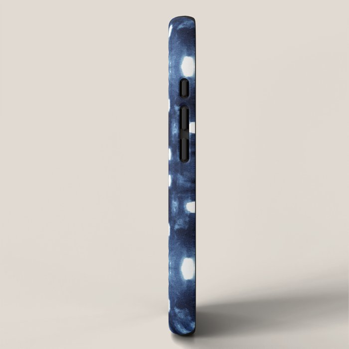 Shibori City Blue iPhone Case Gallery Image 2
