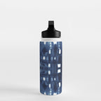 Shibori City Blue Water Bottle Gallery Image 3