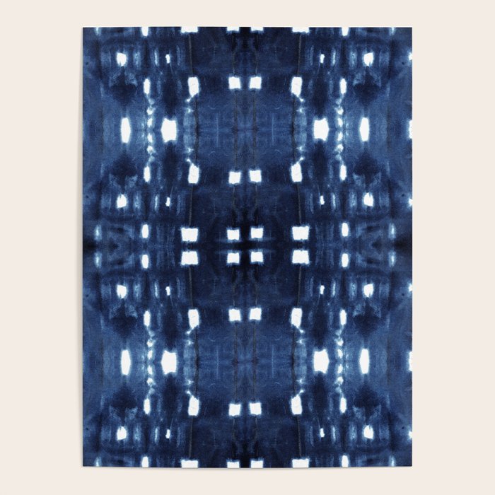 Shibori City Blue Poster Gallery Image 1