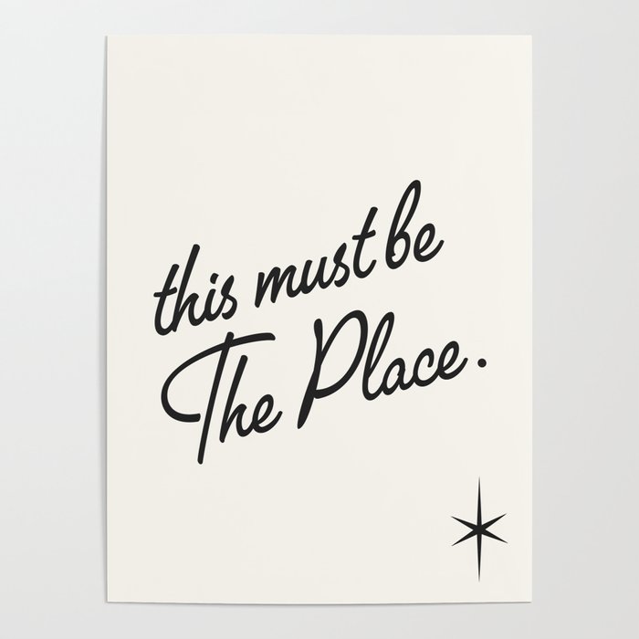this must be the place Poster Gallery Image 4